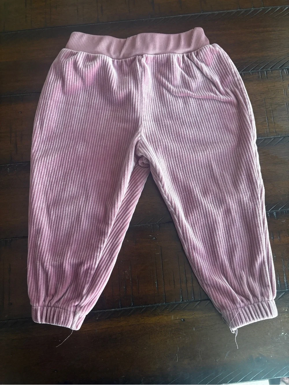 Disney Pink Corduroy Pajama Set with Winnie the Pooh Graphic